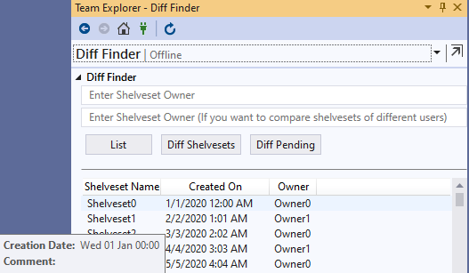 TeamExplorer Diff Finder Button